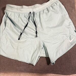 Nike Women's Mint Green Athletic Shorts